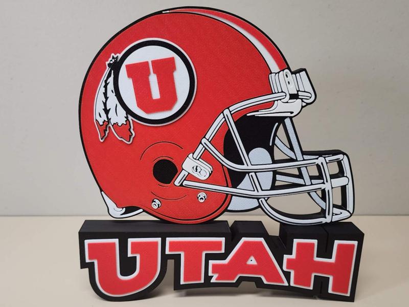 Utah Utes Wall or Desk Display