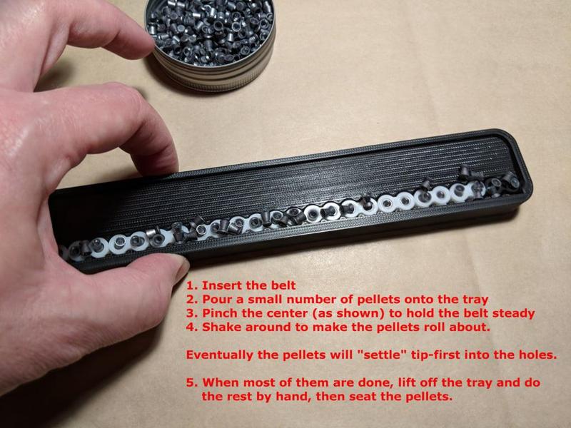 RPM .177 cal Pellet Belt Loader Tool (For SIG MPX/MCX Airguns)