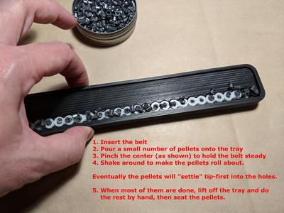 RPM .177 cal Pellet Belt Loader Tool (For SIG MPX/MCX Airguns)