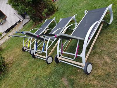 Sunbed end cap