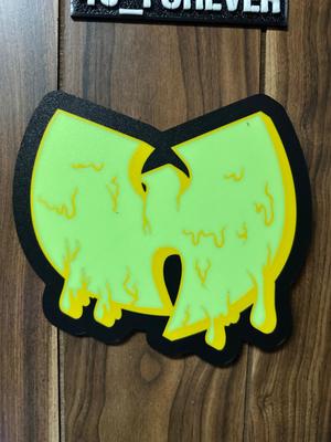 wutang lightbox/wall art