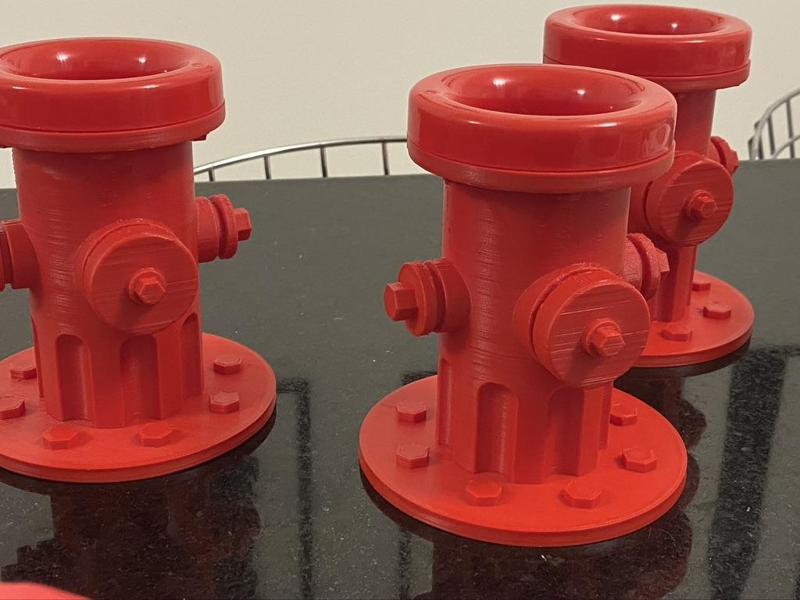 Fire hydrant mate / Fire hydrant matte