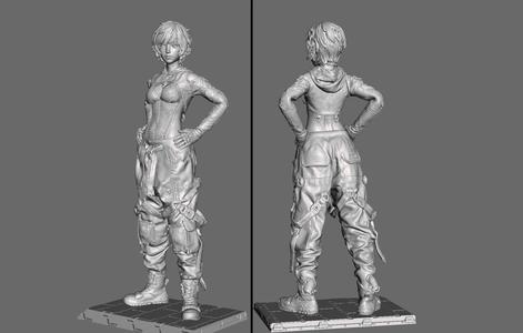 Lily Artemis II - Stellar Blade - Extreme Detailed STL for 3D printing