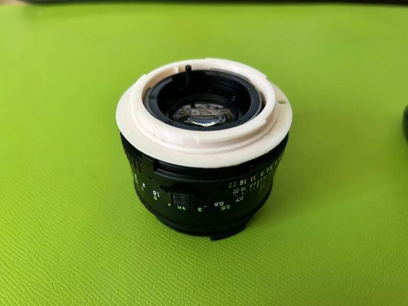 Minolta, Seagull film camera, MD mount, adapter for Canon EF mount
