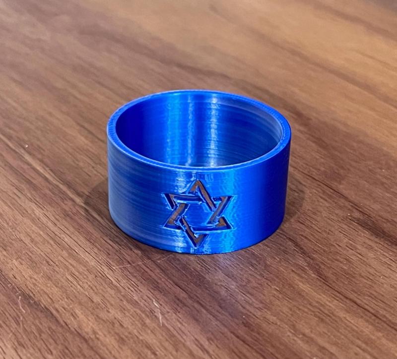 Magen David Napkin Ring