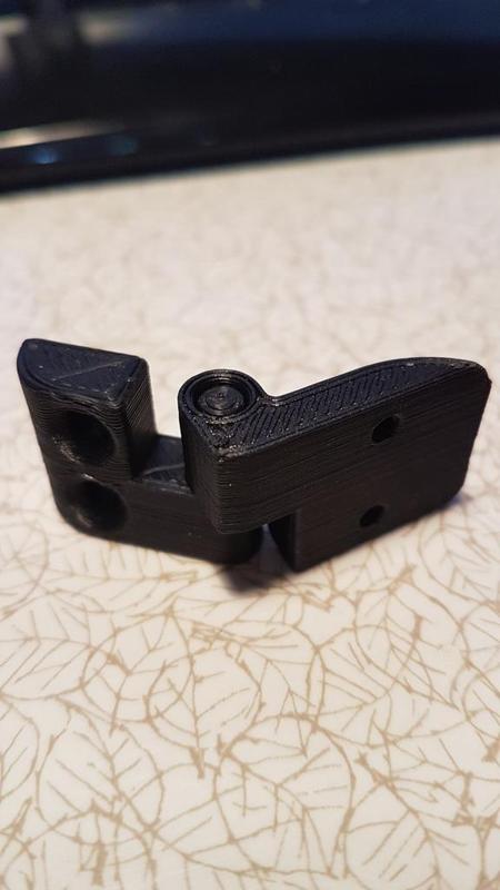 IKEA Lack Enclosure Offset Hinges (Easy remove door and refit)