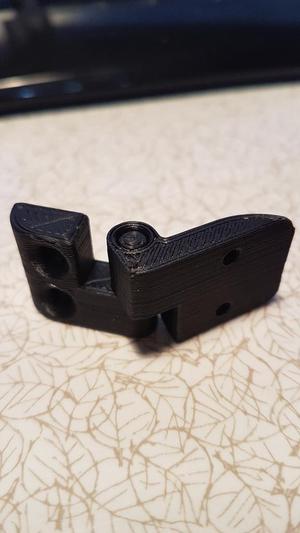 IKEA Lack Enclosure Offset Hinges (Easy remove door and refit)