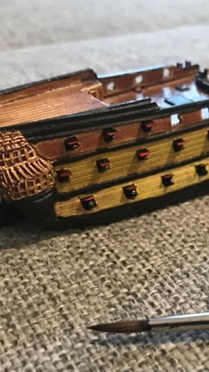 Gun Ports for 1/300 ship