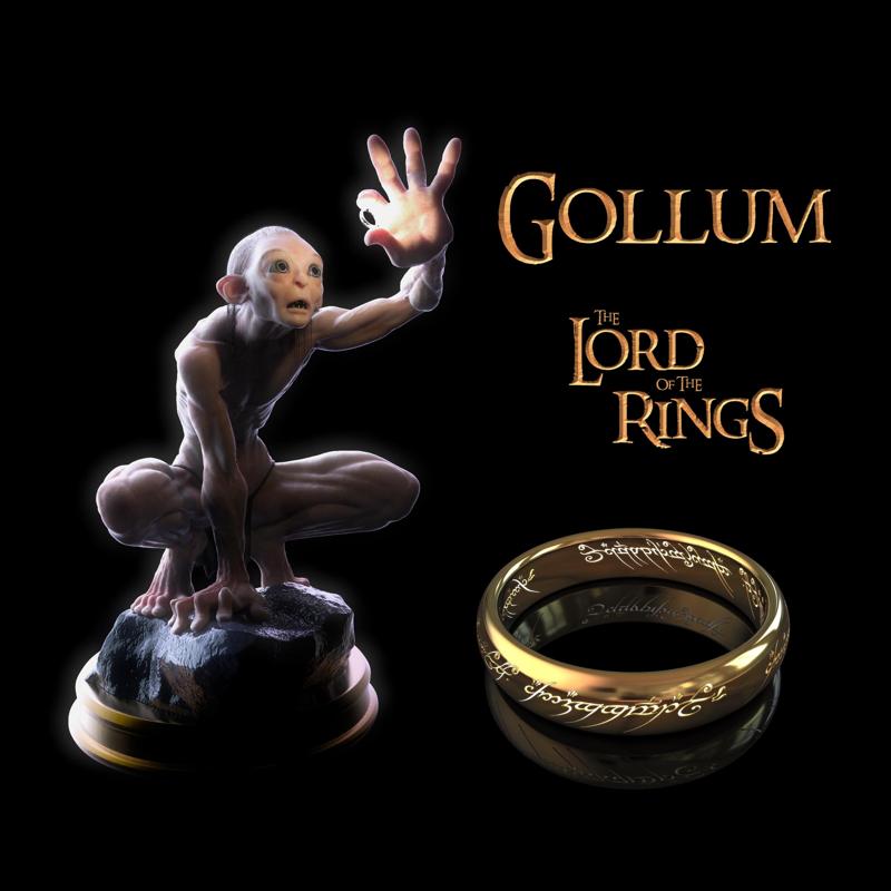 Gollum - The Hobbit - The Lord of the Rings