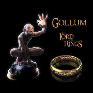 Gollum - The Hobbit - The Lord of the Rings