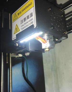 Supporto con guida Led 40x20 per Anycubic I3 Mega