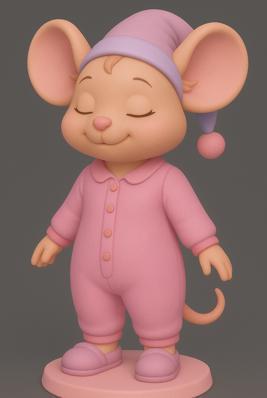 LITTLE MOUSE SLEEPING
