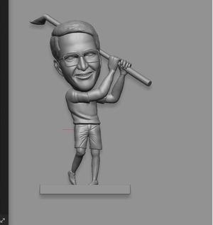 men with hockey stick