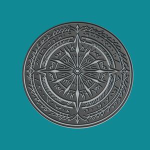Eomer Print Model Eomer Medallion Eomer Wall Decor