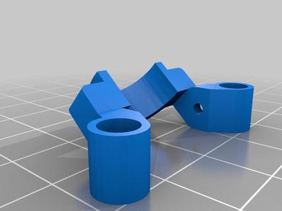 3DPOWER MINDLESS-220 38° fixed angle micro camera mount