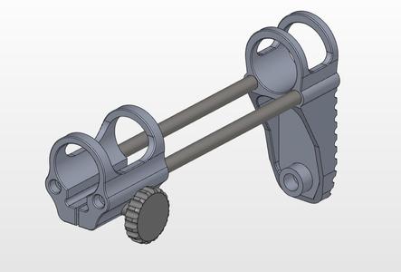  Ultralight AR Stock for Airsoft use