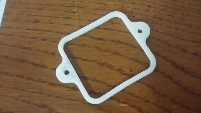 VW Beetle 1972 License Plate Gasket