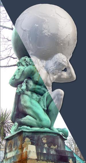 Hercules/Atlas holding up the sky