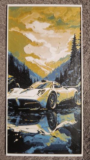 Pagani Zonda - HueForge