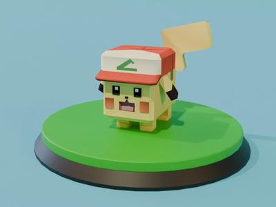 pikachu Pokemon pixel cute