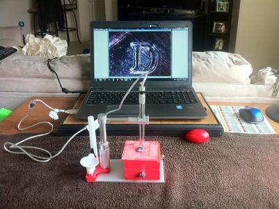 USB Microscope Stage and Tripod Mount