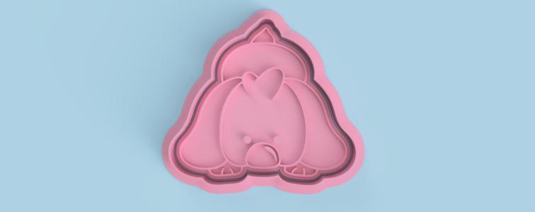Dog cookie cutter (Dog cookie cutter)