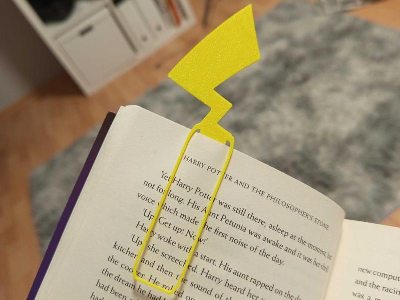 Pikachu Tail BookMark