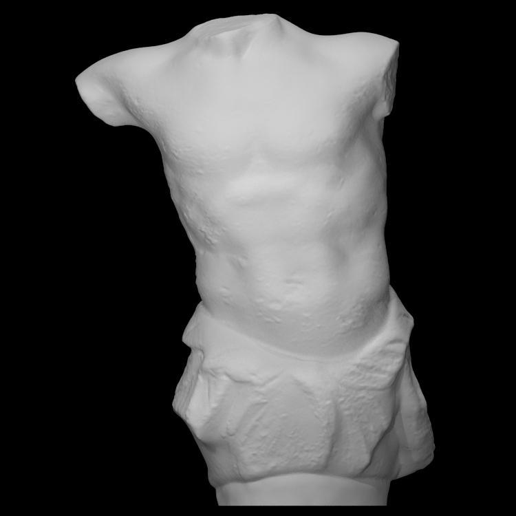 Torso of a Triton figure