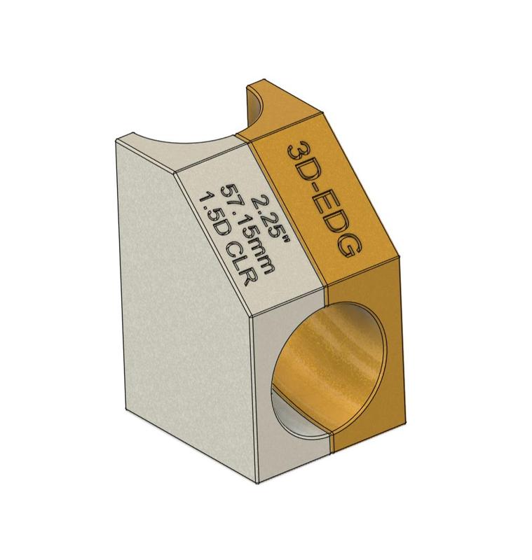 2.25" / 57.15mm Y Pipe Jig 1.5D CLR
