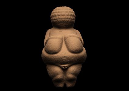 Venus of Willendorf at The Naturhistorisches Museum, Vienna, Austria