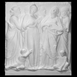 Ten examples illustrating Psalm 150 and young singers of the Cantoria