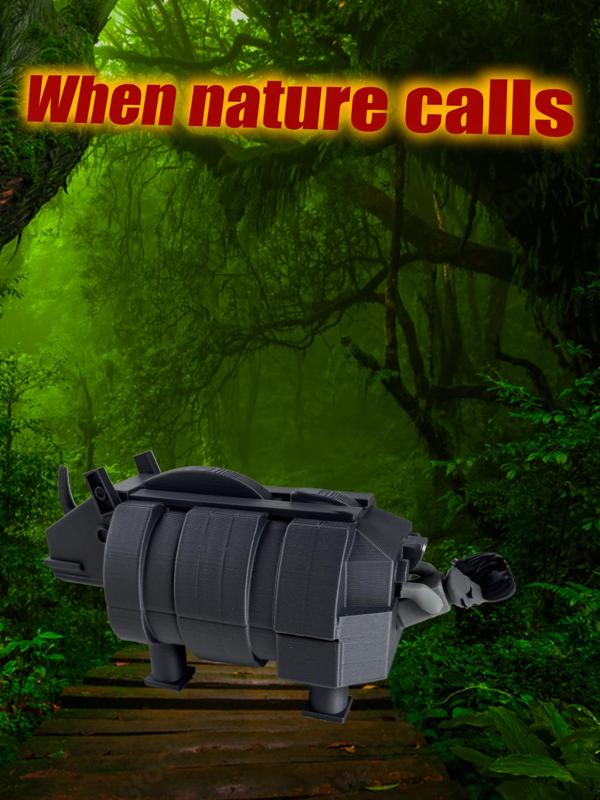 Ace ventura Nature calls brick edition