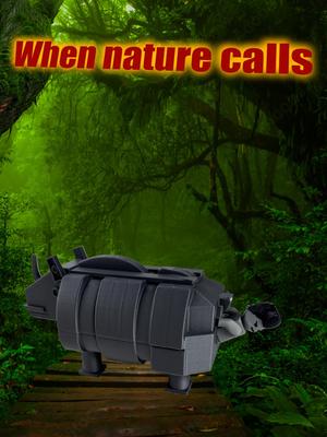 Ace ventura Nature calls brick edition