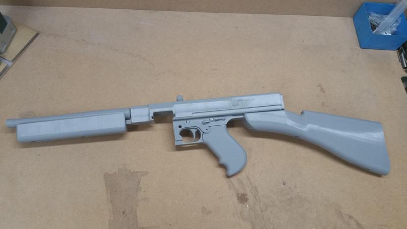 Thompson 1928 Sub-Machine Gun - Functional Assembly