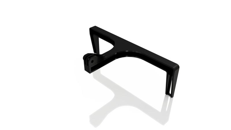 3D delta (kossel) printer Gopro mount