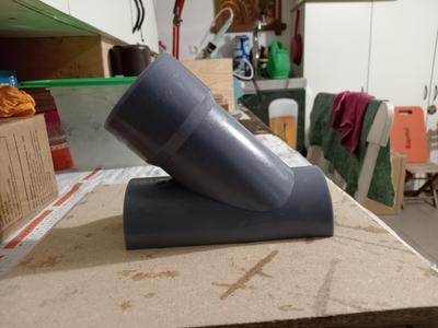 Air conditioning exhaust pipe PRINTABLE 3D modell