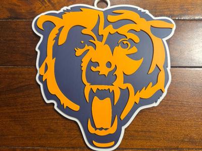 Chicago Bears Oversized Necklace Logo