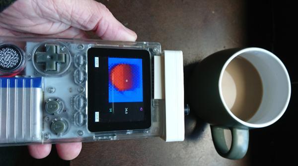 Odroid Go thermal infrared (IR) camera