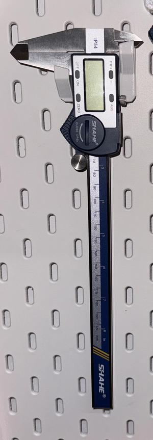 SHAHE / Mitutoyo 200mm calipers IKEA Skadis holder