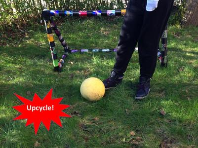Street Soccer Can Goal