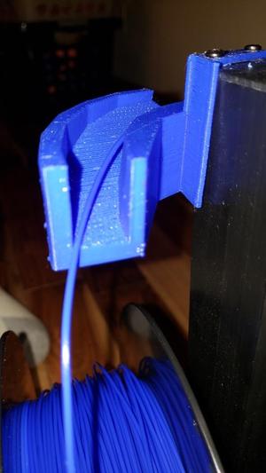 Monoprice Mini Delta Guide that look like a Water Slide