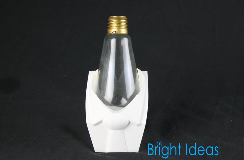 Suit and Tie Lightbulb Holder