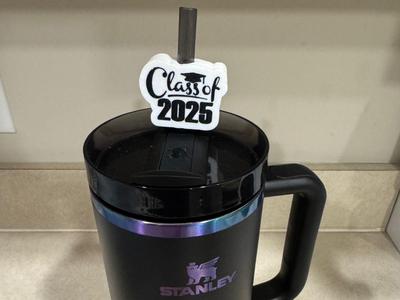 Class of 2025 Stanley Cup Straw Topper