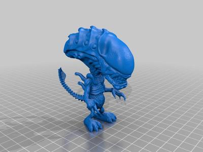 Cute Alien Xenomorph