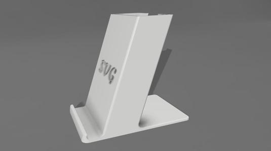 Business card holder and phone stand-Холдер для визиток и подставка для телефона