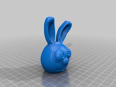 two rabbits
