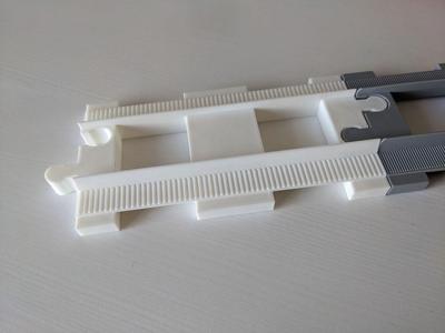 Duplo™-compatible straight track segment
