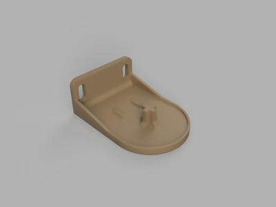 Rollshade hinge