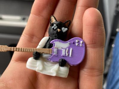 Cat the God of Rock