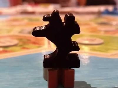 Catan Traders and Barbarians Player Knight Part